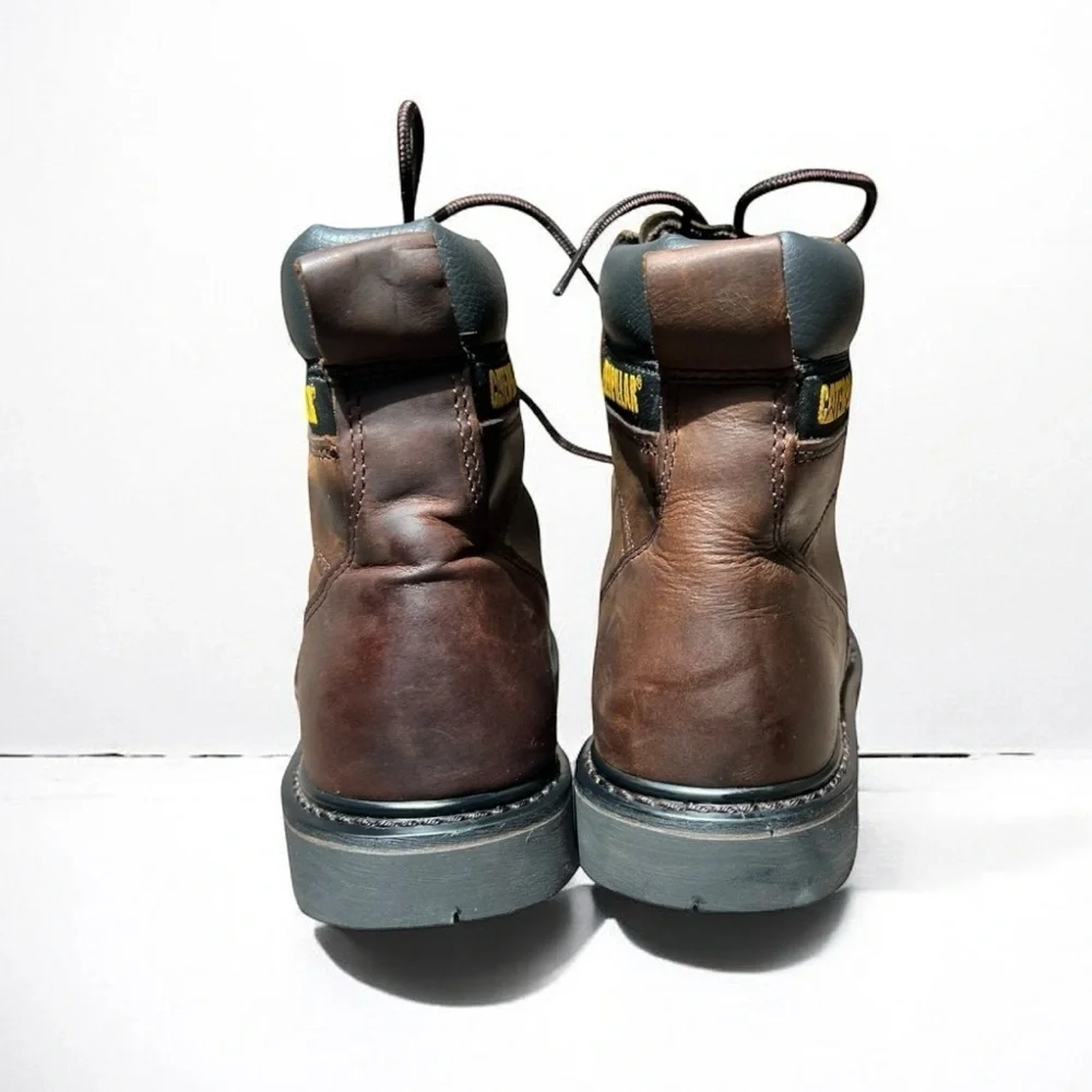 🌻NEW Caterpillar Second Shift Work Boots P72593 Men's Size 10.5